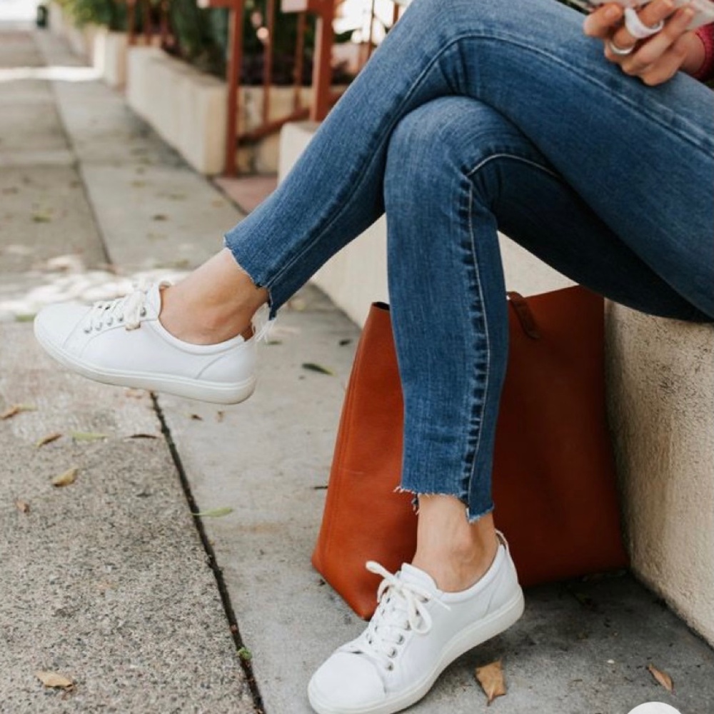 nautica white sneakers